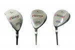AGXGOLF Men's DYNAFLITE 7 Fairway Wood: LEFT HAND, FREE HEAD COVER, GRAPHITE
